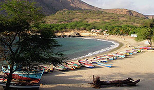 Isola di Santiago Spiaggia di Tarrafal Capo Verde